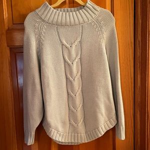 New! Light mint color quality sweater
